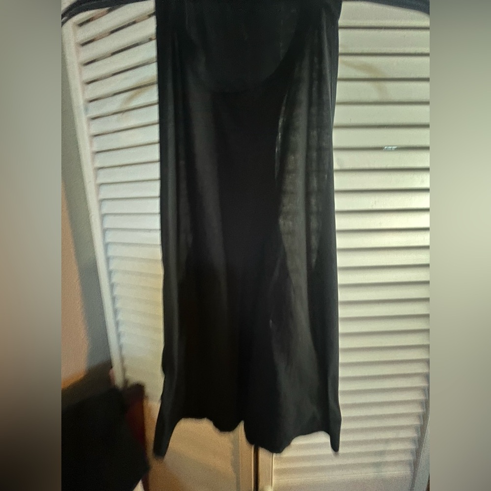 Black Sleeveless workout top